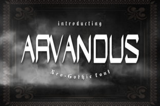 Arvandus: A Modern Display Font