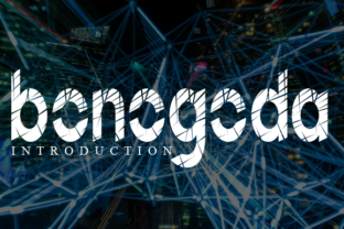 Bonogoda: A Spooky Display Font