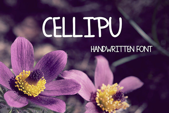 Cellipu: A Bold Font for Creative Makers