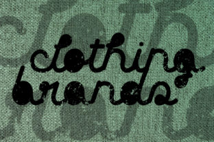 Clothing Brands Font Review