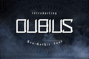 Dubius: A Modern Typeface for Elegant Design