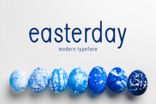 Easterday Font: Modern Display Type