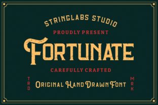Fortunate: A Bold Display Font for Web Design