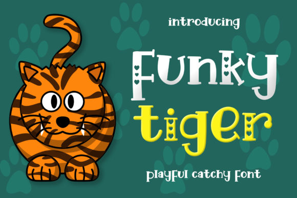 Funky Tiger Font for Business