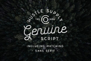 Genuine Font: Vintage Charm for Crafters