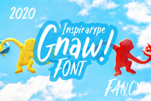 Gnaw: A Fun Display Font
