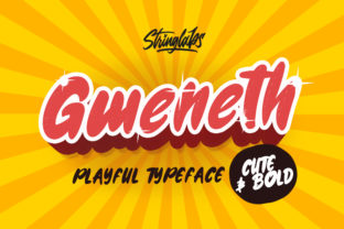 Gweneth: A Magical Display Font
