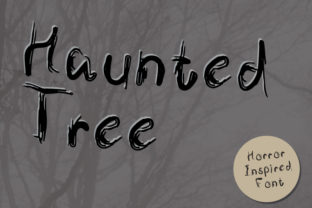 Haunted Tree Font Review