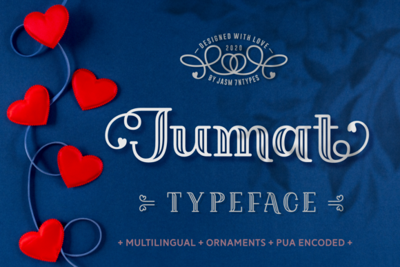 Jumat: A Stylish Display Font for Makers
