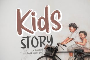 Kids Story: A Magical Display Font
