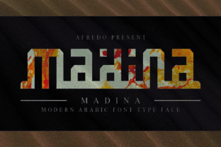 Madina: A Modern Display Font
