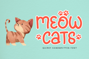 Meowcats: A Stylish Display Font