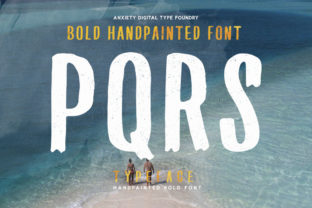 PQRS: A Display Font with Heart
