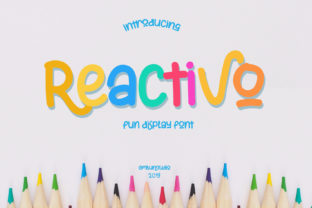 Reactivo: A Fun Display Font for Creative Web Design