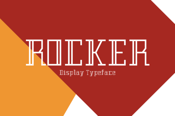 Rocker: A Display Font for Editorial Design
