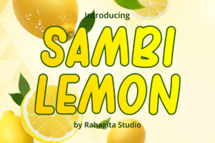 Sambi Lemon Font for Web Design
