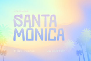 Santa Monica Font for Business Branding