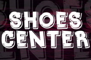 Shoes Center Font for Bold Editorial Design