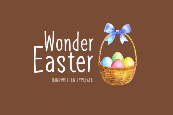 Wonder Easter Font for Creative Design