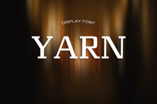 Yarn: A Bold Display Font for Modern Campaigns